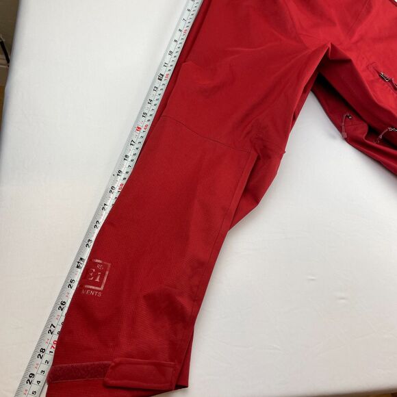 ~ REI Mens XXL E1 Elements Rain Jacket Hooded Shell Light Resistant Zips Adjusts - Picture 4 of 16